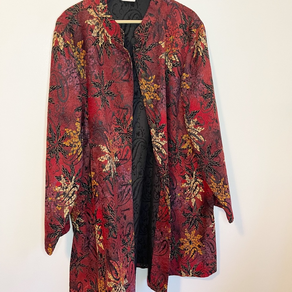 Plus Size Long Lined Women's Coat
